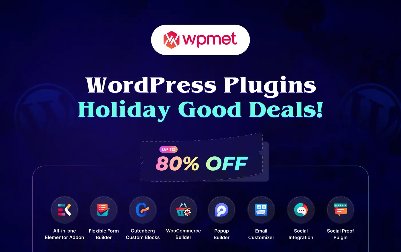Wpmet Bundle christmas banner