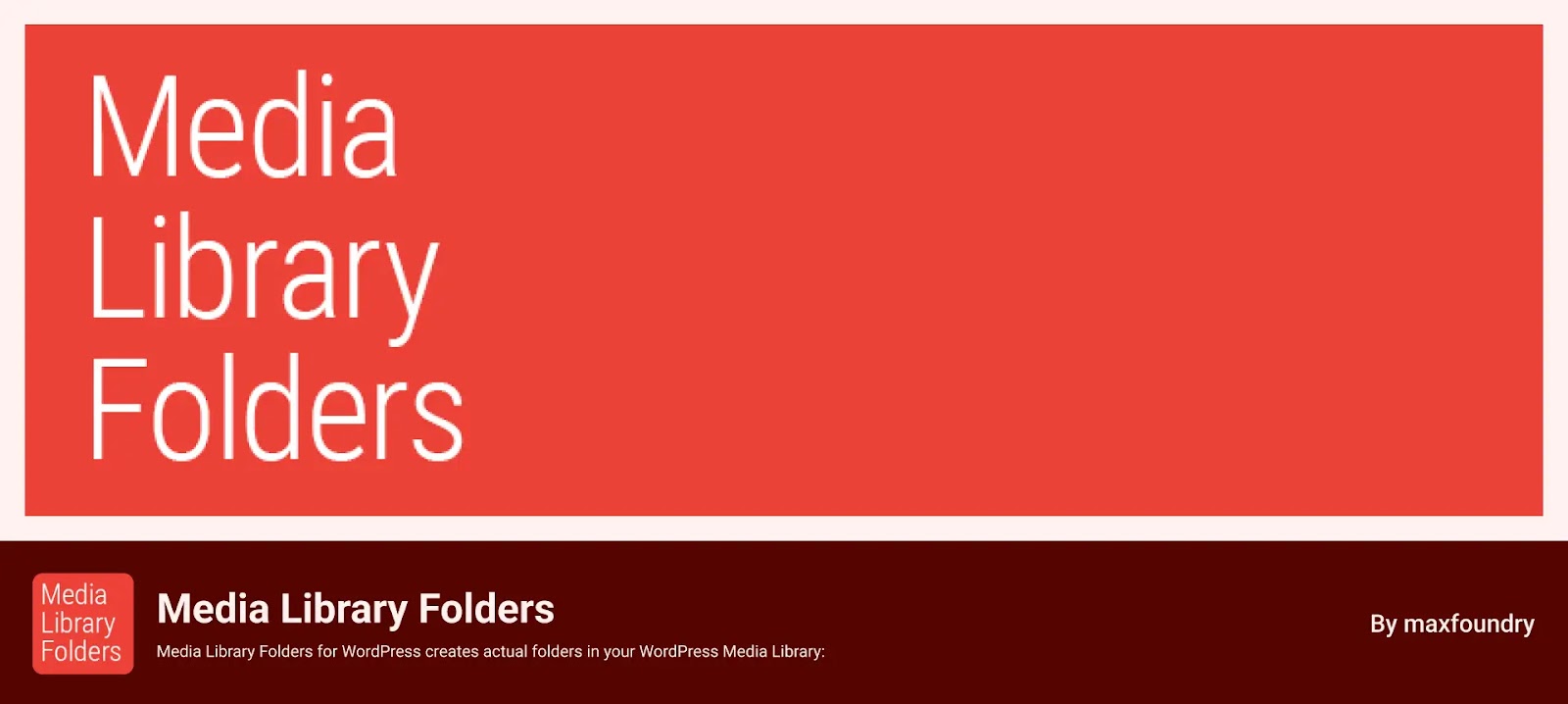 Media Library Folders