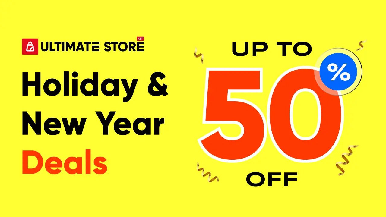 Ultimate Store Kit christmas banner