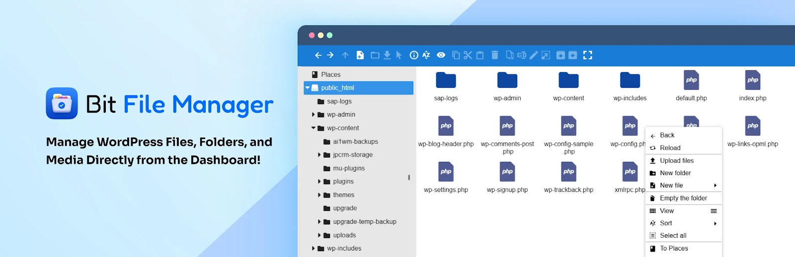 Bit File Manager Banner
