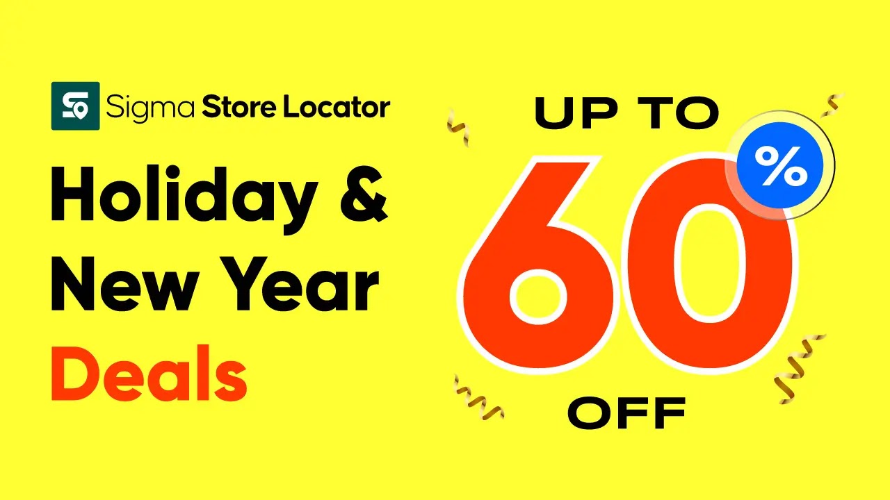 Sigma Store Locator Christmas Banner