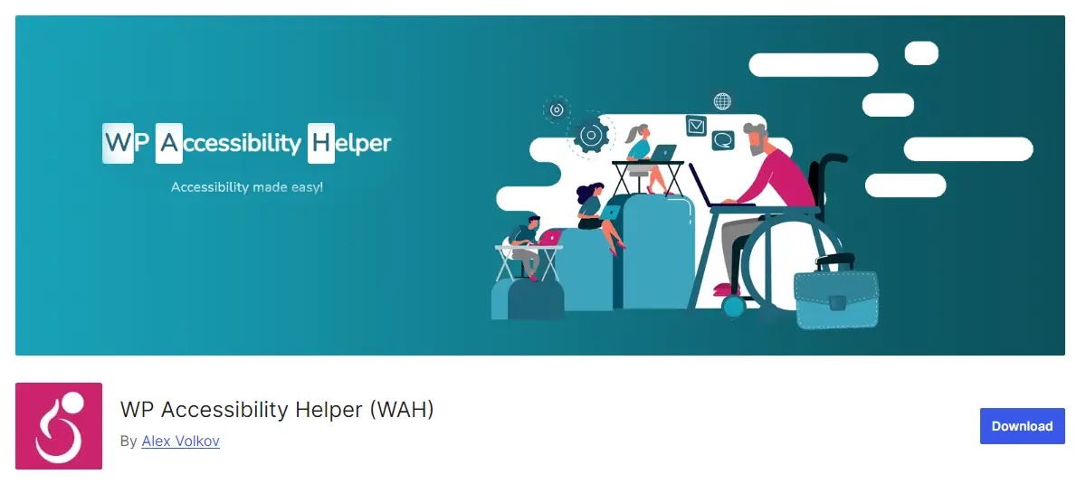 WP Accessibility Helper Banner