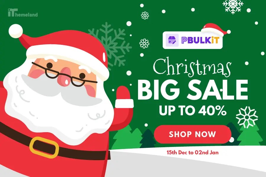 PBULKiT christmas banner