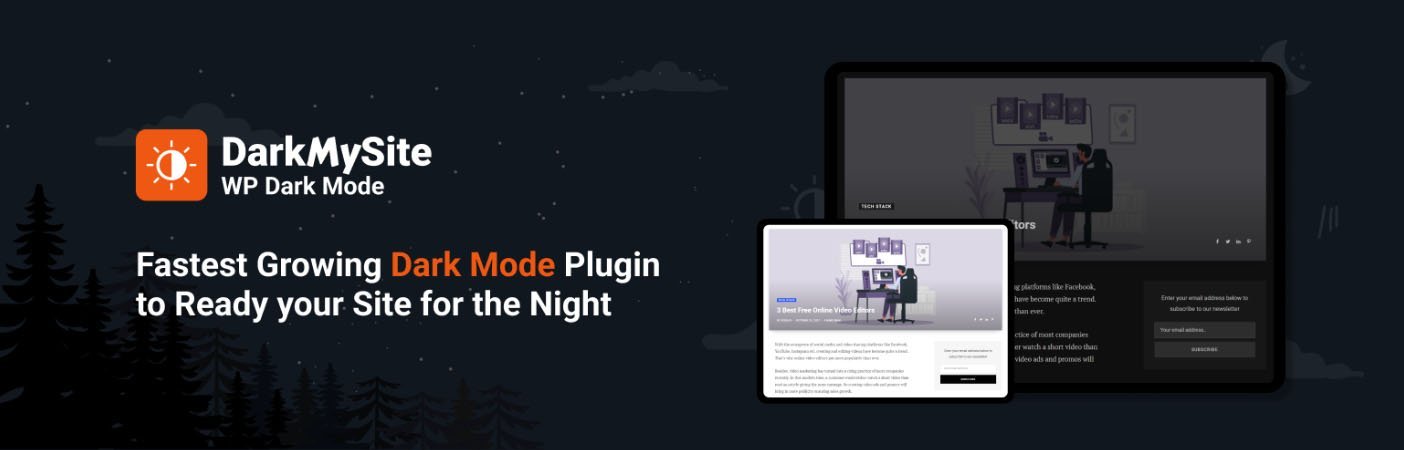 Darkmysite Dark Mode Plugin