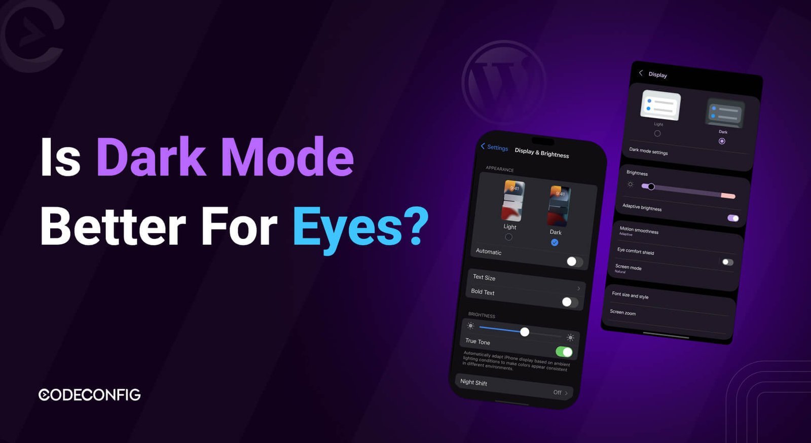 Is Dark Mode Better For Eyes