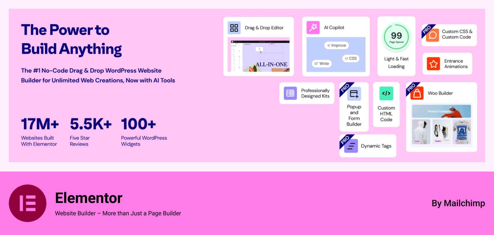 Elementor For WooCommerce