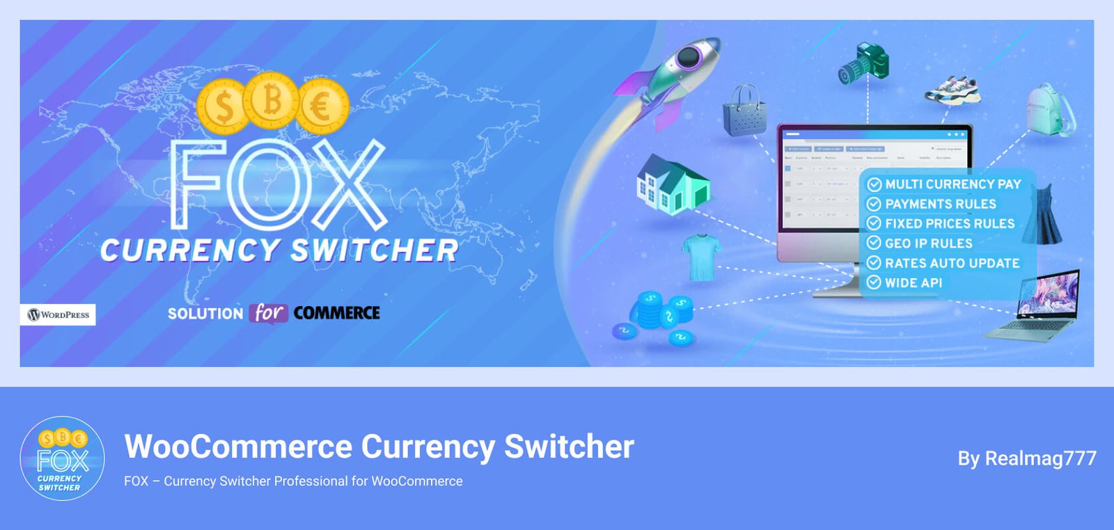 WooCommerce Currency Switcher
