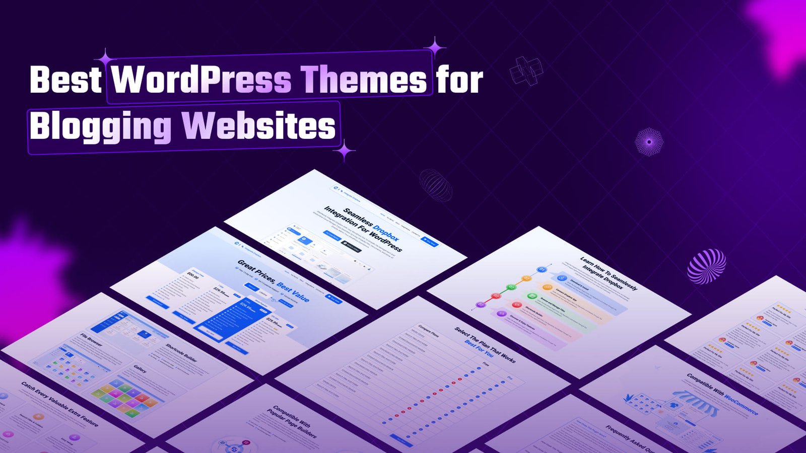 Best WordPress Themes For Blogging