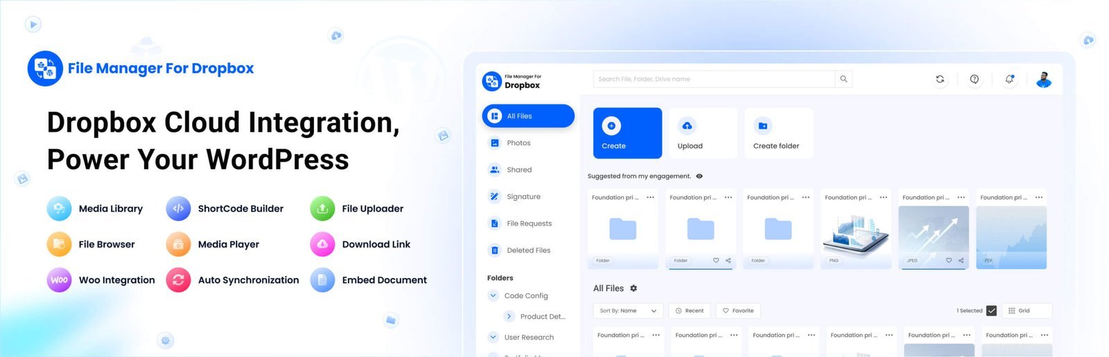 File Manager For Dropbox | Integrate Dropbox