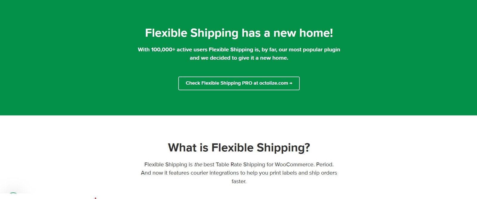 Flexible Shipping