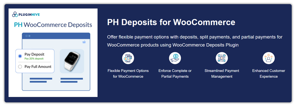 PH WooCommerce Deposits Plugin