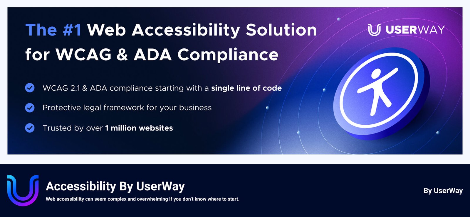 Accessibility Plugin for WordPress UserWay
