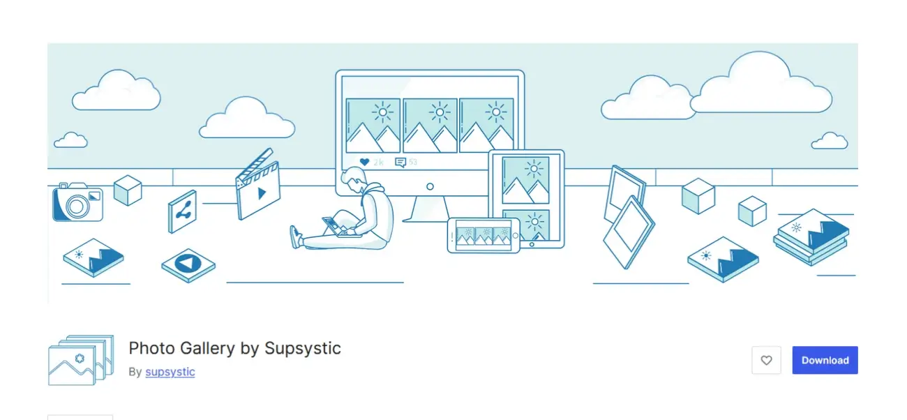 Screenshot of Photo Gallery by Supsystic