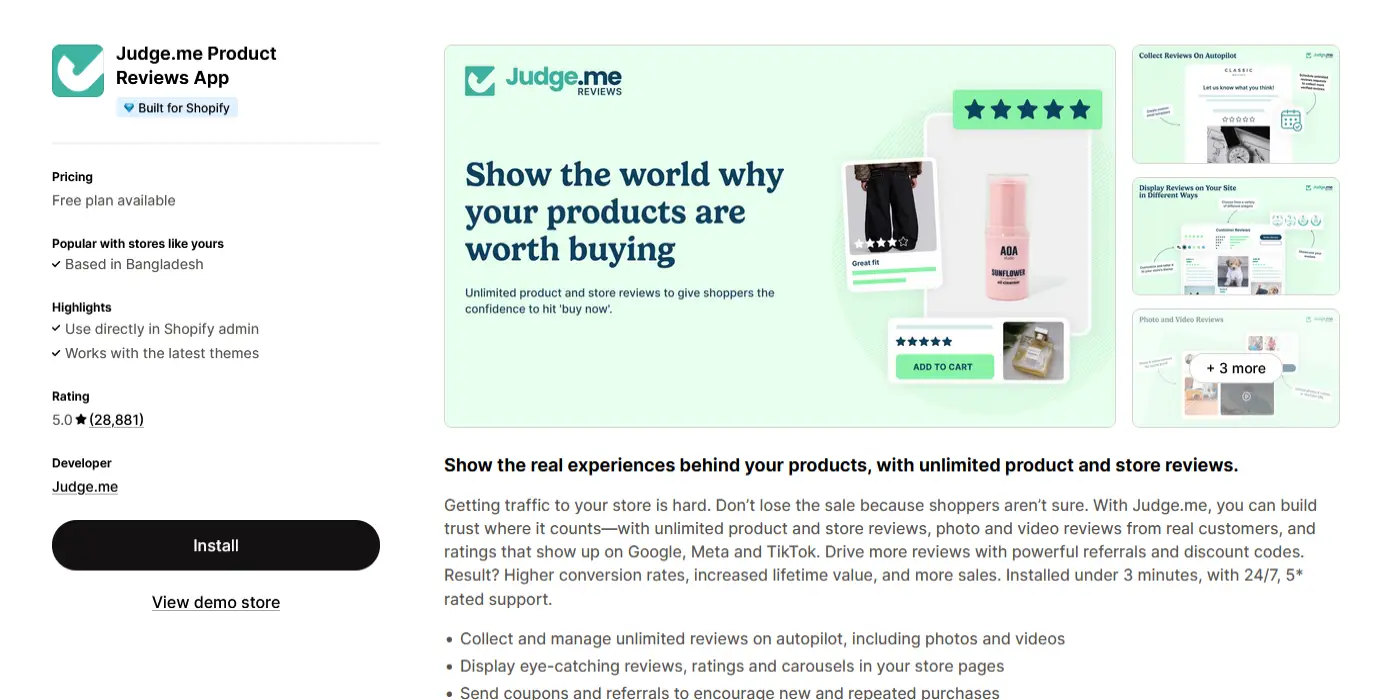 Must Have Shopify App Jadge