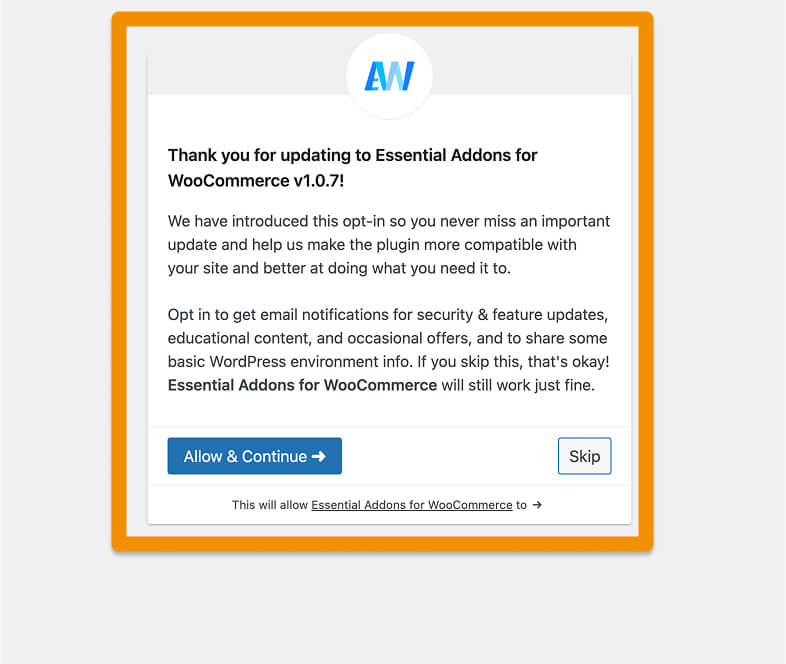 Allow to get verification email
