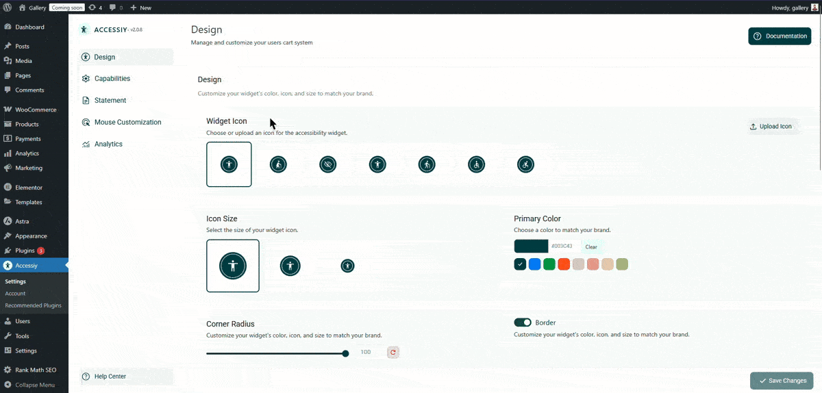 Configure Custom Mouse Settings