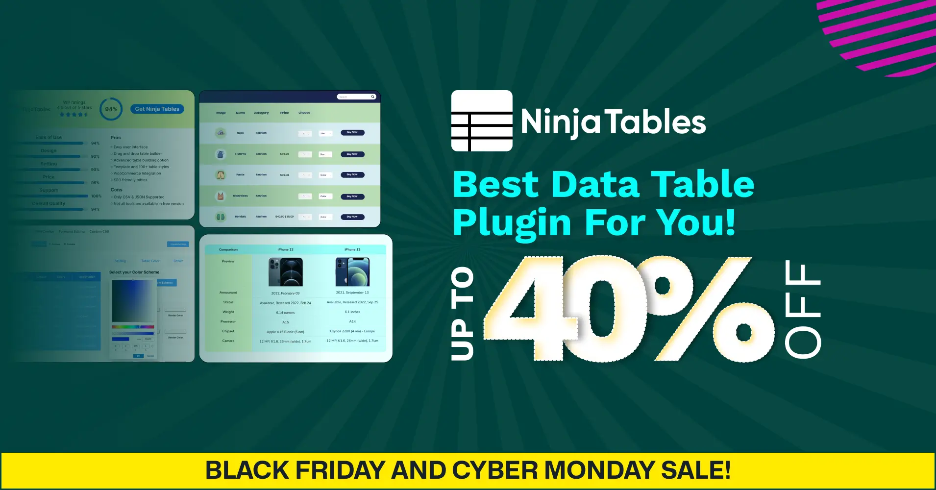 Ninja Tables
