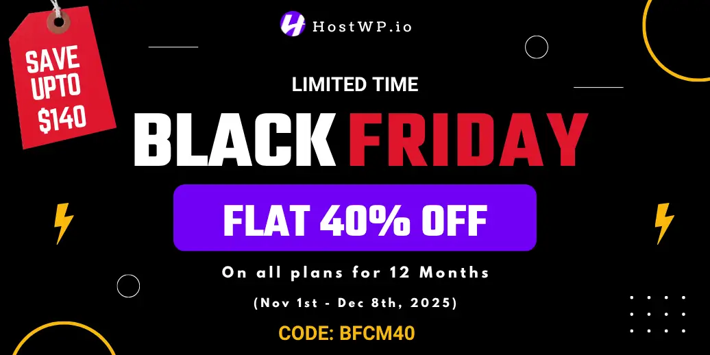 HostWP.io BFCM