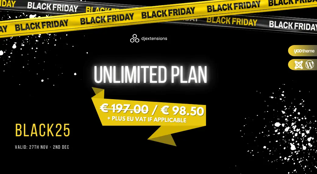 DJ-Extensions Unlimited Plan
