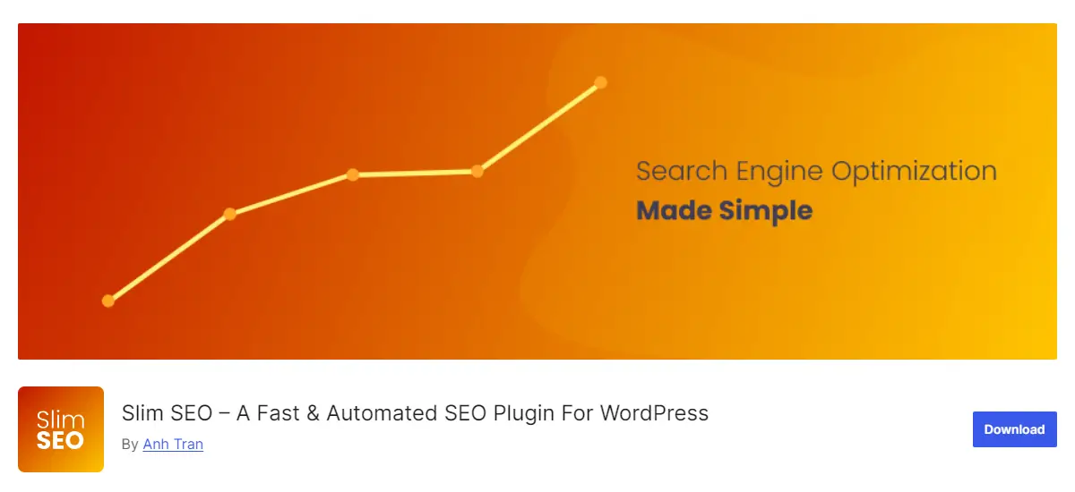 Slim SEO WordPress Banner