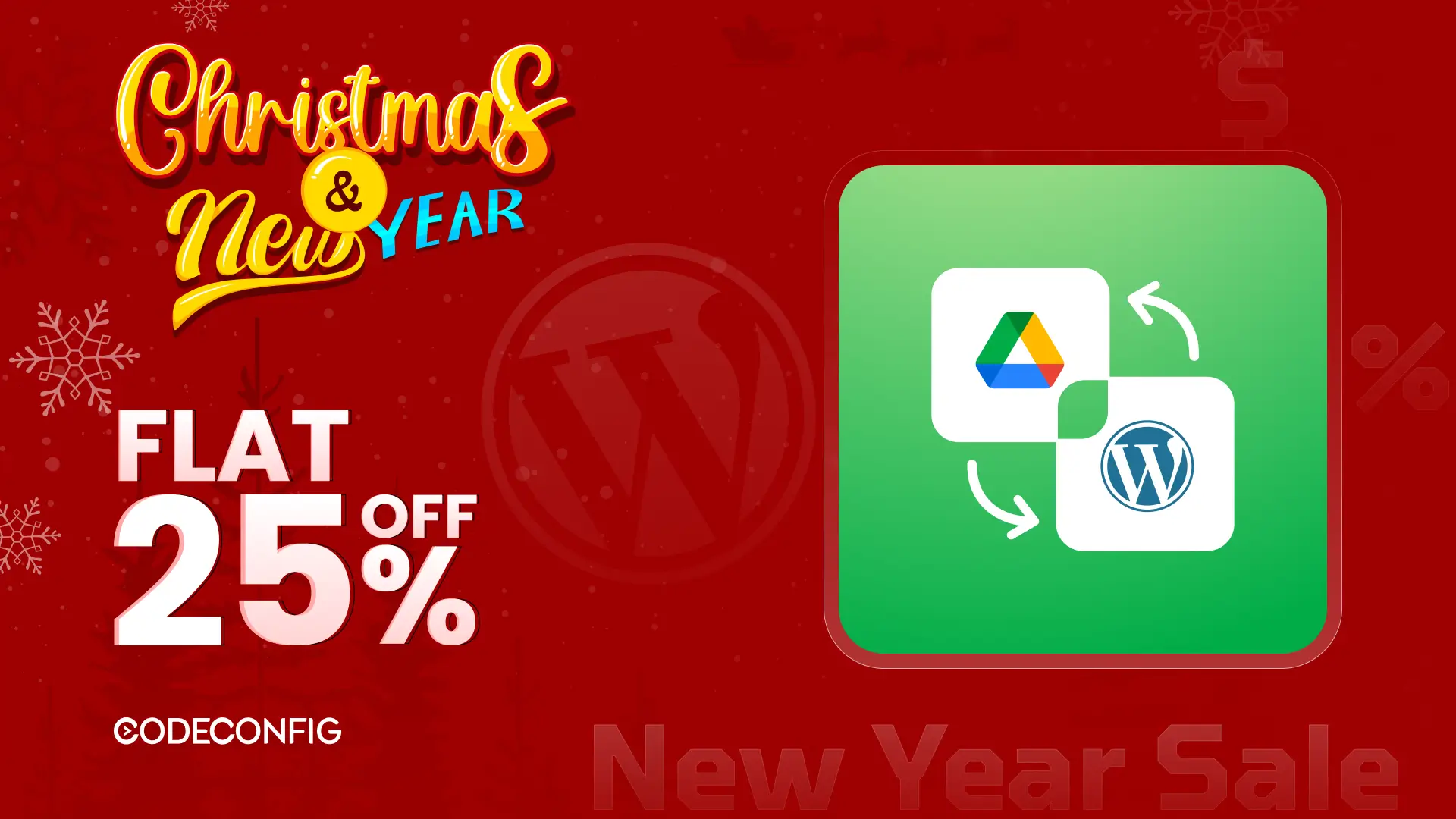 Integration for Google Drive Christmas Deals And New Year Deal
