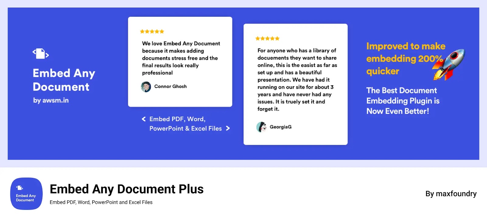 Embed Any Document Plus