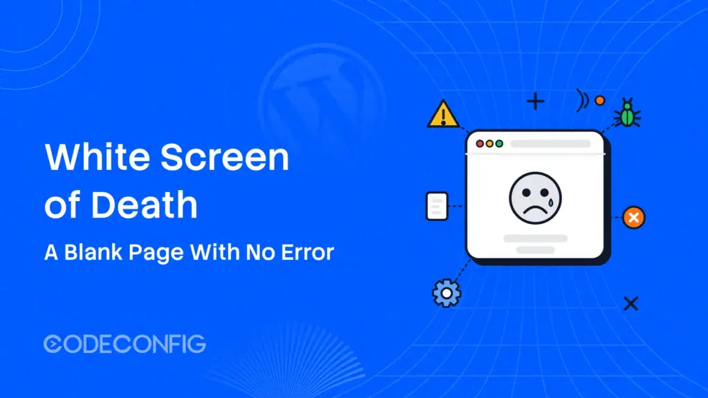 White Screen of Death A Blank Page With No Error