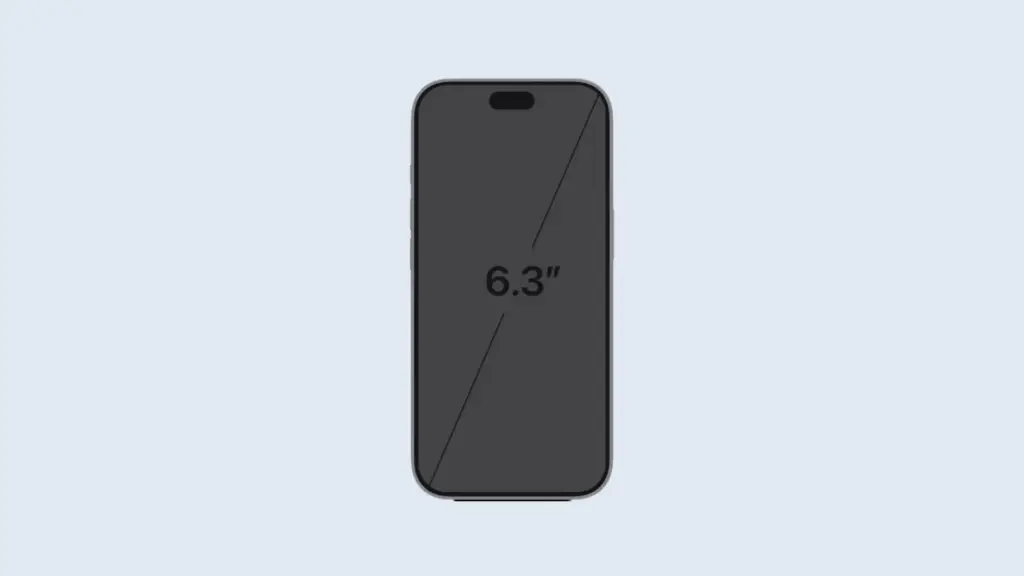 iPhone 18 Pro Max Screen Size 6.3 Inches